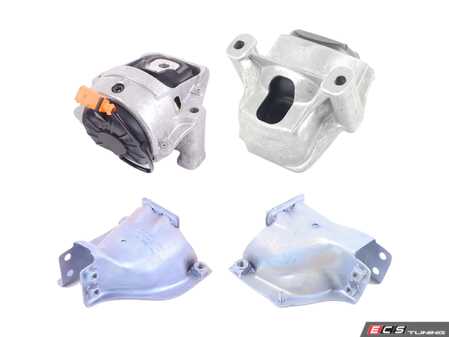 ES#3525034 - 8r0198381cKT - Engine Mount Kit - Eliminate excessive engine vibrations with new engine mounts - Genuine Volkswagen Audi - Audi