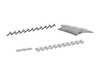 ES#3648485 - 8k1863821KT - Belly Pan & Installation Hardware Kit - Includes a replacement belly pan with all necessary mounting hardware - Assembled By ECS - Audi