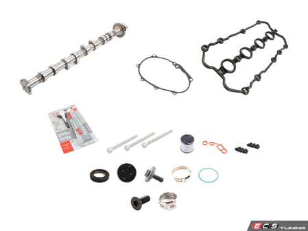 ES#4465940 - 06F198101B2KT - Complete 2.0T Camshaft Replacement Kit - Stage 1 - Complete kit with all parts needed to replace a defective camshaft including an OE camshaft replacement - Assembled By ECS - Audi Volkswagen