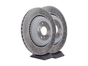 ES#4643333 - 1644230812KT5 - Rear Brake Rotors - Pair (365x26) - Restore the stopping power in your vehicle. - Brembo - Mercedes Benz