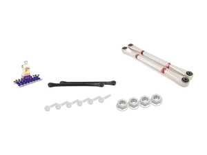 ES#4265751 - 33326768724KT3 - Adjustable Performance Rear Wishbone/Control Arm Kit  - Includes Control Arms/Wishbone, Powerflex Poly Bushings, and Hardware! Adjustable lower control arms. - Assembled By ECS - MINI