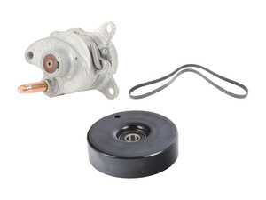 ES#2765890 - 0139974629KT2 - Accessory Belt Kit  - Includes Accessory Belt, Tensioner, And Pulley - Assembled By ECS - Mercedes Benz