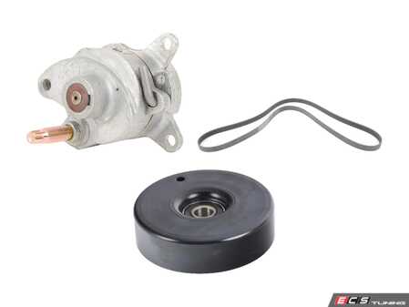 ES#2765890 - 0139974629KT2 - Accessory Belt Kit  - Includes Accessory Belt, Tensioner, And Pulley - Assembled By ECS - Mercedes Benz