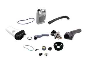ES#2635503 - 11517527910KT5 - ECS Cooling Maintenance Kit - Level 2 - A more advanced cooling refresh kit - with water pump pulley and accessory belts - Genuine BMW - BMW