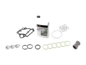 ES#4635670 - 06E121018A2KT - Thermostat / Water Pump Replacement Kit - Includes necessary parts to replace the thermostat and water pump. - Assembled By ECS - Audi