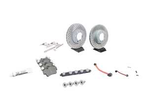 ES#4656114 - 99635140501KT4 - Front Brake Service Kit - Featuring Genuine Porsche rotors, and Genuine Porsche pads - Genuine Porsche - Porsche