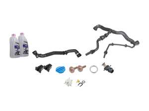 ES#3691148 - 3c0122101gjktKT - Cooling System Refresh Kit - Level 1 - This entry level kit covers the most common failures in the cooling system - Assembled By ECS - Volkswagen