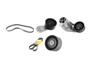 ES#3651489 - 11288088632KT - BMW S55 Accessory Belt Kit - Utilizes high quality aftermarket components - Assembled By ECS - BMW