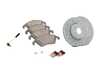 ES#2918355 - 0004211112KT2 - Front Brake Service Kit  - Featuring Genuine Mercedes Rotors And Pads - Genuine Mercedes Benz - Mercedes Benz