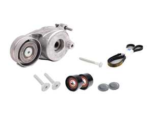 ES#2792655 - 002993429664KT3 - Accessory Belt Kit - Level 2 - Includes accessory belt, belt tensioner assembly and idler pulleys - Genuine Mercedes Benz - Mercedes Benz