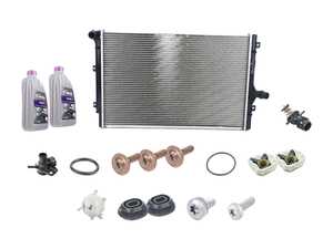ES#2765422 - 1K0121251ABKT4 - Cooling System Refresh Kit - TSI - This comprehensive kit eliminates weak spots in your cooling system - Assembled By ECS - Volkswagen