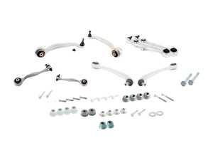 ES#3098349 - 4z7407151gkt - Complete Front Control Arm Kit  - Includes new control arms with hardware - Assembled By ECS - Audi