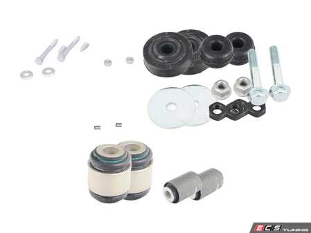 ES#2732057 - 2043520027KT2 - Rear Suspension Refresh Kit - Level 1 - Bushings and hardware for partial rear suspension rebuild - Assembled By ECS - Mercedes Benz