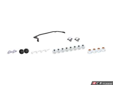 ES#2586827 - 8D0411309LAFTKT - Front Sway Bar Upgrade Kit - Upgrade to the S4 29mm sway bar with installation hardware - Assembled By ECS - Audi