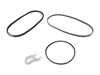 ES#4818707 - e30m3bltsrvKT - Accessory Belt Service Kit - Includes all accessory belts and adjusting bar. - Assembled By ECS - BMW
