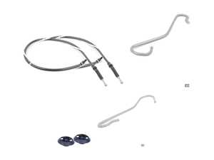 ES#2966573 - 1K0609639KT1 - Parking Brake Refresh Kit - Everything you need to keep your ride parked - Genuine Volkswagen Audi - Volkswagen