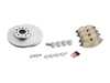 ES#4145011 - 8v0698151dktktKT - Front Brake Service Kit - Featuring Meyle rotors and ECS DD23 ceramic pads. - Assembled By ECS - Volkswagen