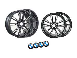 ES#2777619 - 36116862774KT - 20" M Double Spoke Style 624 Wheels - Staggered Set Of Four - F20x8 ET36/ R20x8.5 ET47 CB 72.6mm. A stunning new style from BMW. - Genuine BMW - BMW