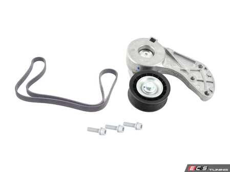 ES#2954113 - 022145933p1KT - Accessory Belt Kit - Keep your drive belt tight with a new belt, tensioner, and hardware - Assembled By ECS - Volkswagen