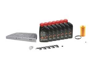 ES#2996965 - 06D115562KT14 - 40K Service Kit  - Featuring genuine oil, filters, and spark plugs - Genuine Volkswagen Audi - Volkswagen