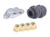 ES#3660810 - 4d0411327gkt2KT3 - Front Sway Bar Installation Kit  - Includes brackets, bushings, & all necessary hardware to properly install a new sway bar. - Assembled By ECS - Audi