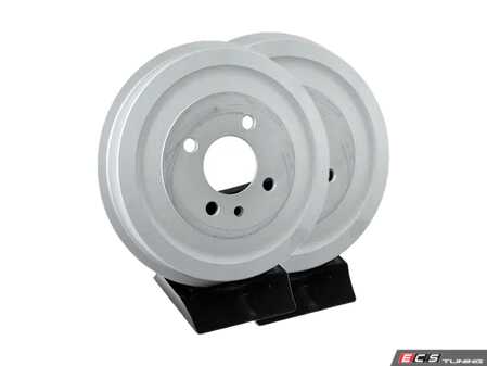 ES#4069215 - 34211153091KT - Rear Brake Drum Pair - Replacement Rear Brake Drum Pair from Zimmerman - Zimmermann - BMW