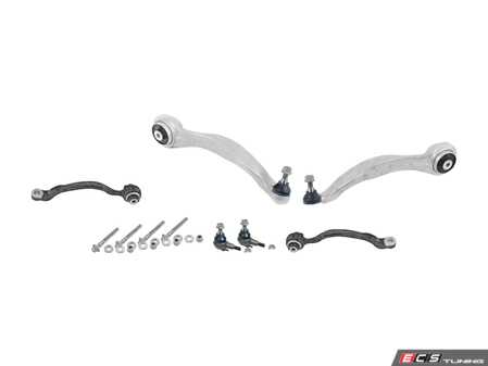 ES#4908342 - 2183301111KT5 - Complete Front Control Arm Kit  - Featuring Meyle Front Control Arms, Ball Joints and hardware. - Meyle - Mercedes Benz
