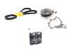 ES#3022393 - 99710601105KT - Water Pump & Belt Kit - Includes water pump, gasket, coolant, and a new belt! - Assembled By ECS - Porsche
