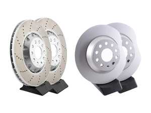 ES#5426262 - 5Q0615301C31KT - Brake Rotor Kit - (340x30 / 300x12) - Genuine kit including Clubsport rotors - Genuine Volkswagen Audi - Audi Volkswagen