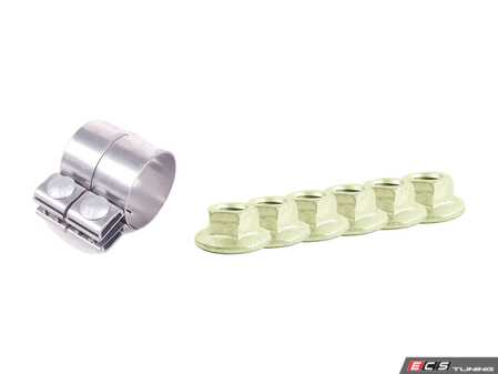 ES#2593726 - 31316769731KT - Rear Muffler Installation Kit - Includes mounting hardware and gaskets  - Genuine BMW - BMW
