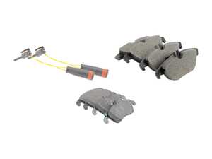 ES#2777893 - 0054201320KT3 - Front & Rear Brake Pad Kit - Featuring Meyle Pads And Bowa Sensors - Assembled By ECS - Mercedes Benz