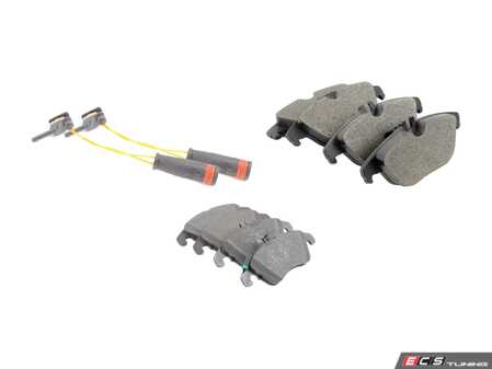 ES#2777893 - 0054201320KT3 - Front & Rear Brake Pad Kit - Featuring Meyle Pads And Bowa Sensors - Assembled By ECS - Mercedes Benz