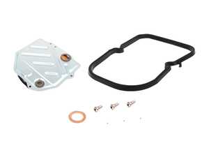 ES#2777149 - 1292770195KT5 - Automatic Transmission Filter And Gasket Kit - Includes Meyle transmission filter, Meyle oil pan gasket, and CRP oil drain plug gasket - Assembled By ECS - Mercedes Benz