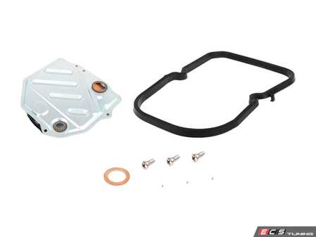 ES#2777149 - 1292770195KT5 - Automatic Transmission Filter And Gasket Kit - Includes Meyle transmission filter, Meyle oil pan gasket, and CRP oil drain plug gasket - Assembled By ECS - Mercedes Benz