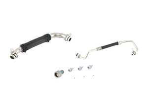 ES#4821246 - 06N145778KT - Turbo Oil Line Replacement Kit  - Includes Return, Feed lines, and hardware. - Genuine Volkswagen Audi - Audi