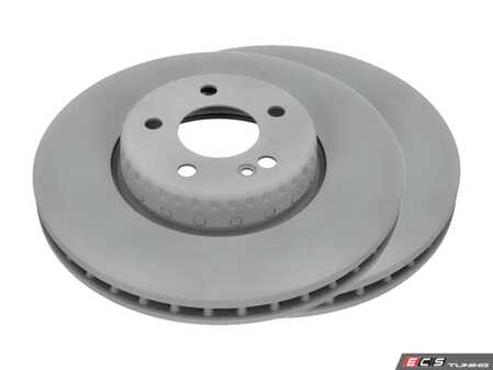 ES#5424869 - 0004212612KT1 - Front Brake Rotors - Pair (318x30) - Restore the stopping power in your vehicle. - Meyle - Mercedes Benz