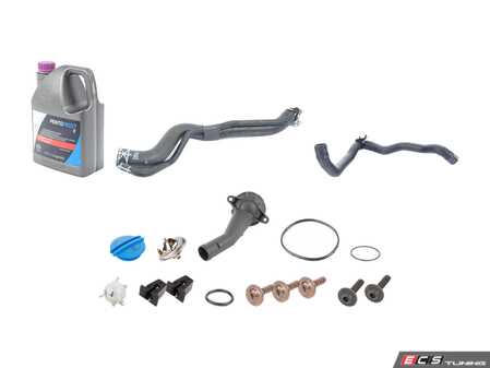 ES#2972448 - 07K121113BKT5 - Cooling System Refresh Kit - Level 1 - This entry level kit covers the most common failures in the cooling system - Assembled By ECS - Volkswagen