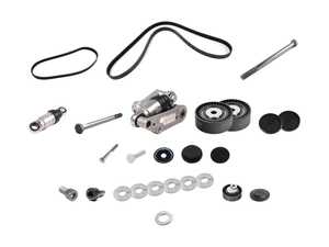 ES#3647892 - 11281706545KT - Accessory Belt Kit - Everything you need to service your belt drive system using quality aftermarket components - Assembled By ECS - BMW