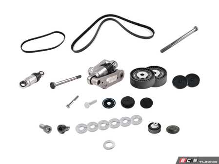ES#3647892 - 11281706545KT - Accessory Belt Kit - Everything you need to service your belt drive system using quality aftermarket components - Assembled By ECS - BMW