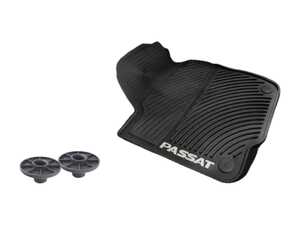 ES#4817913 - 561061550e041KT - Monster Mats Floor Mat Set - Passat - The best floor mats available to protect your VW interior, features Passat script - Genuine Volkswagen Audi - Volkswagen