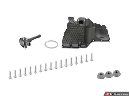ES#4750175 - 06L103598RAKT - Oil Pan Replacement Kit  - Completely replace your oil pan with everything you need! - Assembled By ECS - Audi