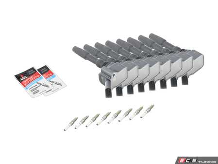ES#5385824 - 0P29056012KT1 - Ignition Service Kit  - Includes eight genuine ignition coil packs, genuine spark plugs, and dielectric spark plug boot protection - Genuine Volkswagen Audi - Audi