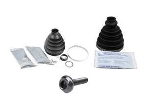 ES#2992001 - 1J0498201GKKT -  Front Inner & Outer CV Joint Refresh Kit - Stage 1 - Why risk tearing the same axle out twice? This kit includes front inner and outer CV Joint Boots to service one axle. - Assembled By ECS - Volkswagen