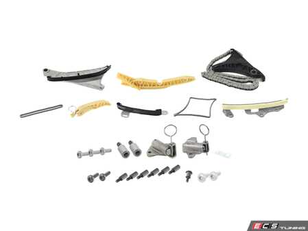ES#3677692 - 06m109450pKT1 - Timing Chain Kit  - Includes new tensioners, guide rails, chains, & securing hardware to service your timing chain - Genuine Volkswagen Audi - Audi