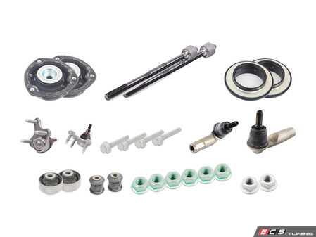 ES#4045666 - 5Q0412249EKT4 - Front Suspension Refresh Kit - Stage 2 - Includes inner & outer tie rods, strut mounts, ball joints and all necessary control arm bushings - Genuine Volkswagen Audi - Audi Volkswagen