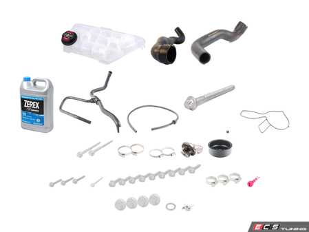 ES#2763855 - 16350000031KT2 - Cooling System Refresh Kit - Level 1 - An entry level cooling system refresh kit, including expansion tank - with OEM components - Genuine Mercedes Benz - Mercedes Benz