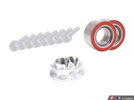 ES#3651521 - 99905304104KT - Front Wheel Bearing Kit - Includes Genuine Porsche front wheel bearings with Genuine Porsche installation hardware - Genuine Porsche - Porsche