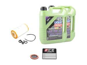 ES#4766254 - 0001802609KT9 - M137 V12 Liqui Moly Molygen Oil Service Kit (5w-40) - Includes MANN filter and Liqui Moly Molygen New Generation MB 229.5 Spec oil - Assembled By ECS - Mercedes Benz