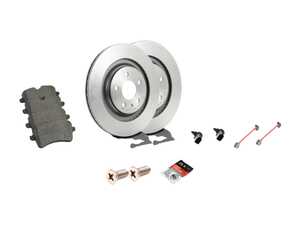ES#4766488 - 95B615601GKT7 - Rear Brake Service Kit - (330x22) - Featuring Brembo Rotors and, Brembo Ceramic Pads - Brembo - Porsche