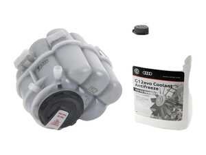 ES#4810246 - 8W1121405N3KT - Expansion Tank Replacement Kit - Freshen up your engine bay! - Assembled By ECS - Audi